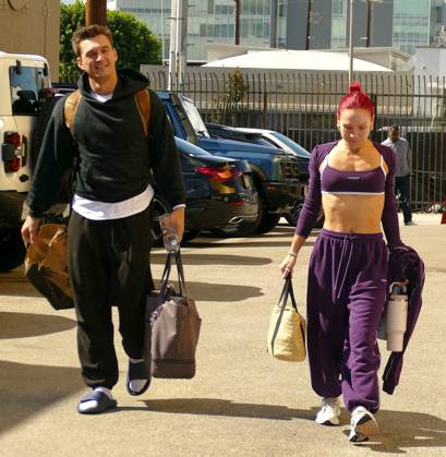 EXCLUSIVE: Tyler Cameron and Sharna Burgess Arrive To DWTS Rehearsal Together Friday EXCLUSIVE: Tyler Cameron and Sharna Burgess are seen arriving at the Dancing With The Stars rehearsals. 23 Oct 2026 Pictured: Tyler Cameron and Sharna Burgess.  Copyright: xThexMegaxAgencyxKATx xMEGAx