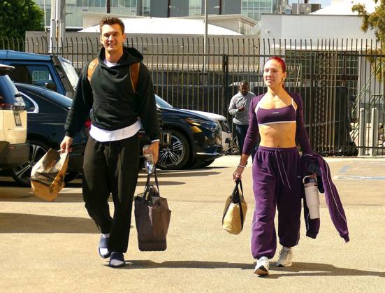 EXCLUSIVE: Tyler Cameron and Sharna Burgess Arrive To DWTS Rehearsal Together Friday EXCLUSIVE: Tyler Cameron and Sharna Burgess are seen arriving at the Dancing With The Stars rehearsals. 23 Oct 2026 Pictured: Tyler Cameron and Sharna Burgess.  Copyright: xThexMegaxAgencyxKATx xMEGAx