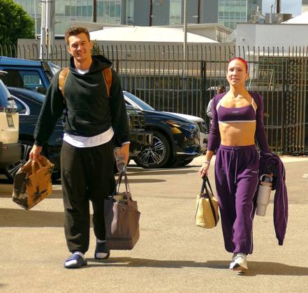 EXCLUSIVE: Tyler Cameron and Sharna Burgess Arrive To DWTS Rehearsal Together Friday EXCLUSIVE: Tyler Cameron and Sharna Burgess are seen arriving at the Dancing With The Stars rehearsals. 23 Oct 2026 Pictured: Tyler Cameron and Sharna Burgess.  Copyright: xThexMegaxAgencyxKATx xMEGAx