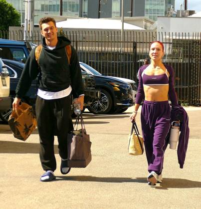 EXCLUSIVE: Tyler Cameron and Sharna Burgess Arrive To DWTS Rehearsal Together Friday EXCLUSIVE: Tyler Cameron and Sharna Burgess are seen arriving at the Dancing With The Stars rehearsals. 23 Oct 2026 Pictured: Tyler Cameron and Sharna Burgess.  Copyright: xThexMegaxAgencyxKATx xMEGAx