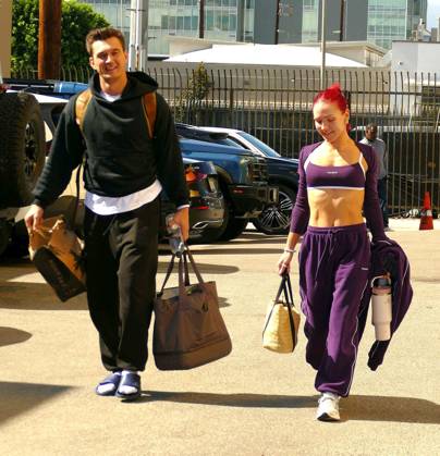 EXCLUSIVE: Tyler Cameron and Sharna Burgess Arrive To DWTS Rehearsal Together Friday EXCLUSIVE: Tyler Cameron and Sharna Burgess are seen arriving at the Dancing With The Stars rehearsals. 23 Oct 2026 Pictured: Tyler Cameron and Sharna Burgess.  Copyright: xThexMegaxAgencyxKATx xMEGAx