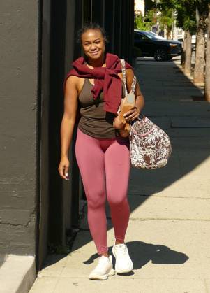 EXCLUSIVE: Fresh Prince of Bel Air Star Tatyana Ali Seen Leaving DWTS Rehearsals Carrying Dance Shoes EXCLUSIVE: Tatyana Ali is seenleaving Dancing With The Stars rehearsals. 23 Oct 2026 Pictured: Tatyana Ali.  Copyright: xThexMegaxAgencyxKATx xMEGAx