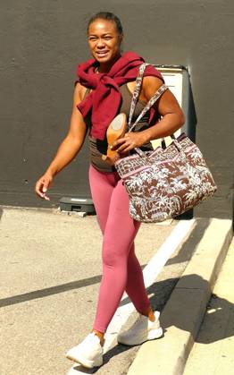 EXCLUSIVE: Fresh Prince of Bel Air Star Tatyana Ali Seen Leaving DWTS Rehearsals Carrying Dance Shoes EXCLUSIVE: Tatyana Ali is seenleaving Dancing With The Stars rehearsals. 23 Oct 2026 Pictured: Tatyana Ali.  Copyright: xThexMegaxAgencyxKATx xMEGAx