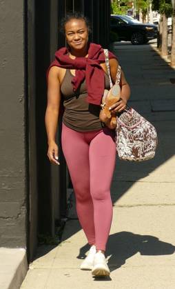 EXCLUSIVE: Fresh Prince of Bel Air Star Tatyana Ali Seen Leaving DWTS Rehearsals Carrying Dance Shoes EXCLUSIVE: Tatyana Ali is seenleaving Dancing With The Stars rehearsals. 23 Oct 2026 Pictured: Tatyana Ali.  Copyright: xThexMegaxAgencyxKATx xMEGAx