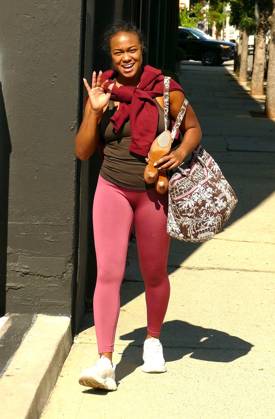 EXCLUSIVE: Fresh Prince of Bel Air Star Tatyana Ali Seen Leaving DWTS Rehearsals Carrying Dance Shoes EXCLUSIVE: Tatyana Ali is seenleaving Dancing With The Stars rehearsals. 23 Oct 2026 Pictured: Tatyana Ali.  Copyright: xThexMegaxAgencyxKATx xMEGAx