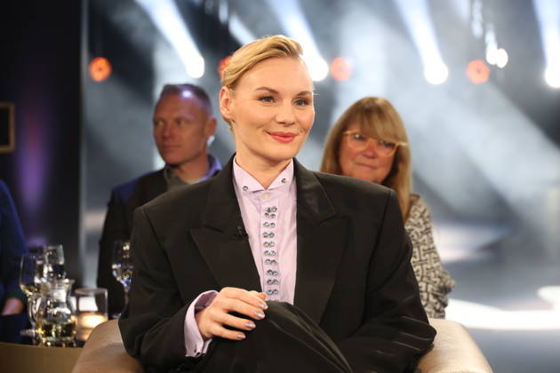 Rosalie Thomass, actress, guest on the NDR Talk Show; photo op on October 23, 2026, at the Hamburg Lokstedt television studio prior to the broadcast on NDR Television s Channel 3