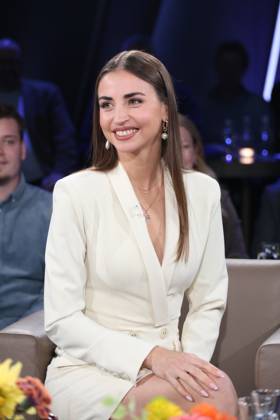 Ekaterina Leonova, dancer, guest on the NDR Talk Show; photo op on October 23, 2026, at the Hamburg Lokstedt television studio prior to the broadcast on NDR Television s Channel 3