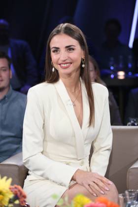 Ekaterina Leonova, dancer, guest on the NDR Talk Show; photo op on October 23, 2026, at the Hamburg Lokstedt television studio prior to the broadcast on NDR Television s Channel 3