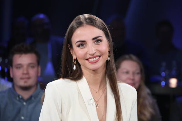 Ekaterina Leonova, dancer, guest on the NDR Talk Show; photo op on October 23, 2026, at the Hamburg Lokstedt television studio prior to the broadcast on NDR Television s Channel 3