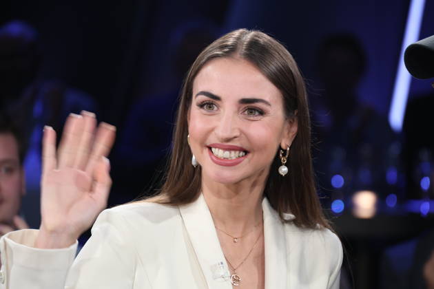 Ekaterina Leonova, dancer, guest on the NDR Talk Show; photo op on October 23, 2026, at the Hamburg Lokstedt television studio prior to the broadcast on NDR Television s Channel 3