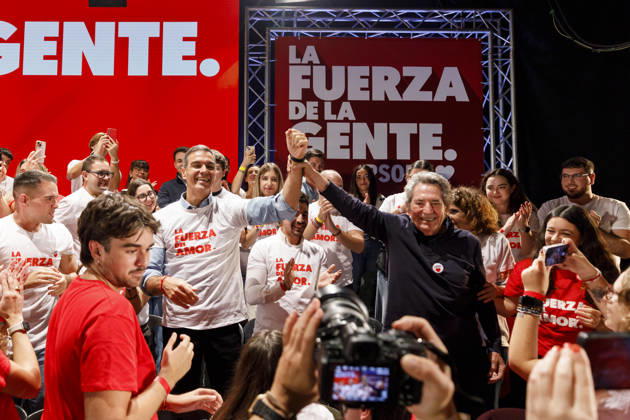 Sánchez heads his second pre-campaign event in Andalusia, this time in Granada. Photo of PSOE Secretary-General and Prime Minister Pedro Sánchez at a pre-campaign event at the Granada Convention and Exhibition Center. October 24 in Granada, Andalusia, Spain The event was also attended by the Deputy Secretary-General of the PSOE and Secretary-General of the PSOE in Andalusia, María Jesús Montero, and the Secretary-General of the PSOE in Granada and the party’s top candidate for the Senate in that province, Pedro Fernández October 24, 2026 Álex Cá Granada Granada Spain  Copyright: xÃlexxCamarax 7865997