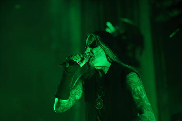 Stian Tomt Shagrath Thoresen of the band Dimmu Borgir at a concert at the Columbiahalle in Berlin, October 23, 2026 Behemoth Dimmu Borgir Concert Berlin