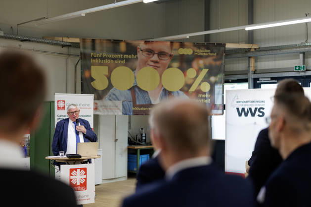 Karl Josef Laumann, CDU; Karl Josef Laumann, CDU, Minister of Labor and Social Affairs for North Rhine-Westphalia, will deliver a keynote address on October 23, 2026, as part of a WVS business breakfast at the Caritas Emstor Workshops (WfbM) in Rheine, North Rhine-Westphal