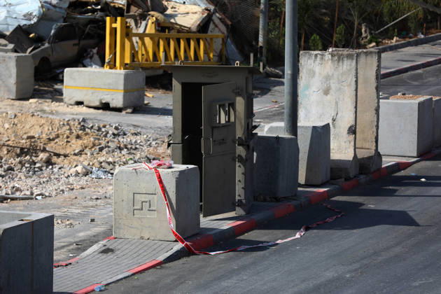 Palestinian homes in the ??Hebron destroyed following a clash at a checkpoint HEBRON, WEST BANK, PALESTINE - OCTOBER 24: A general view of the Farsh Al Hawa military checkpoint, where Palestinian homes and structures have been demolished byby Israeli army heavy machinery in Hebron, West Bank, Palestine on Saturday, October 24, 2026. The demolitions followed a deadly shootout at the local checkpoint involving two Palestinians and two Israeli soldiers, leading to a total lockdown of Hebron and surrounding communities. Wisam Hashlamoun Anadolu Hebron West Bank. Editorial use only. Please get in touch for any other usage.  Copyright: x2026xAnadoluxWisamxHashlamounx