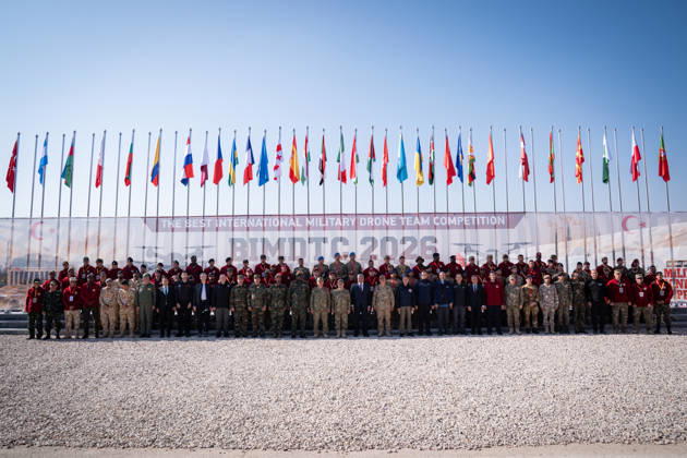 Best International Military Drone Team Competition in Ankara ANKARA, TURKIYE - OCTOBER 24: Turkish Land Forces team wins the first place in the Best International Military Drone Team Competition (BIMDTC-2026), organized by the Turkish Land Forces Command, at Martyr Army Pilot First Lieutenant Gurcan Ulucan Square in Sincan Temelli, in Ankara, Turkiye on October 24, 2026. Ahmet Serdar Eser Anadolu Ankara Turkey. Editorial use only. Please get in touch for any other usage.  Copyright: x2026xAnadoluxAhmetxSerdarxEserx