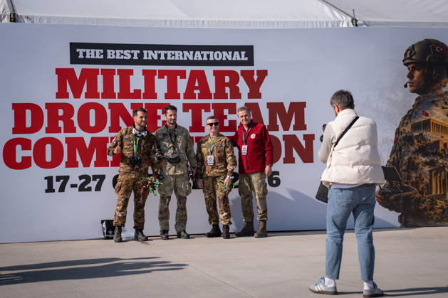 Best International Military Drone Team Competition in Ankara ANKARA, TURKIYE - OCTOBER 24: Distinguished observer day of the Best International Military Drone Team Competition (BIMDTC-2026), organized by the Turkish Land Forces Command, at Martyr Army Pilot First Lieutenant Gurcan Ulucan Square in Sincan Temelli, in Ankara, Turkiye on October 24, 2026. Ahmet Serdar Eser Anadolu Ankara Turkey. Editorial use only. Please get in touch for any other usage.  Copyright: x2026xAnadoluxAhmetxSerdarxEserx