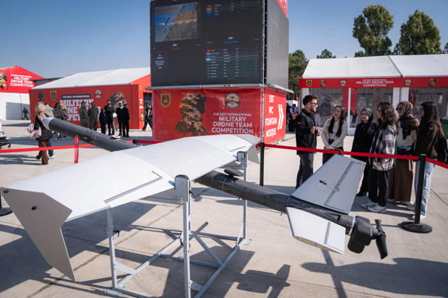 Best International Military Drone Team Competition in Ankara ANKARA, TURKIYE - OCTOBER 24: Distinguished observer day of the Best International Military Drone Team Competition (BIMDTC-2026), organized by the Turkish Land Forces Command, at Martyr Army Pilot First Lieutenant Gurcan Ulucan Square in Sincan Temelli, in Ankara, Turkiye on October 24, 2026. Ahmet Serdar Eser Anadolu Ankara Turkey. Editorial use only. Please get in touch for any other usage.  Copyright: x2026xAnadoluxAhmetxSerdarxEserx