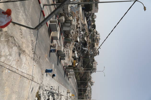 Palestinian Commercial Properties Damaged During Israeli Military Operation in Hebron A view shows damage to Palestinian commercial properties near a checkpoint where a shooting attack took place in the West Bank city of Hebron, on October 24, 2026. The damage occurred during an Israeli military operation launched in the area following the attack. Photo by Mamoun Wazwaz apaimages Hebron West Bank Palestinian Territory 241026_Hebron_MW_04(14) Copyright: xapaimagesxMamounxWazwazx xapaimagesx
