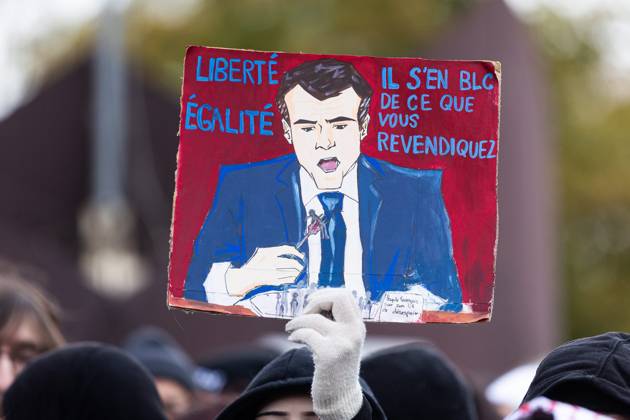 October 24 Protest: Demonstration Banned in Metz PHOTOPQR LE REPUBLICAIN LORRAIN Hugo AZMANI Metz Oct. 24, 2026 October 24 Protest: Demonstration Banned in Metz; despite the ban on demonstrations, the procession made its way to the Parvis des Droits de l’Homme France Oct. 24, 2026 Another day of protests this Saturday, and amid fears of renewed violence and looting, restrictions on freedom of movement and assembly have multiplied, drawing sharp criticism from civil liberties groups Metz, Moselle, Lorraine, France  Copyright: xPHOTOPQR LExREPUBLICAINxLORRAIN xHugoxAZMANIx 20261024RBL7869 20261024RBL7869