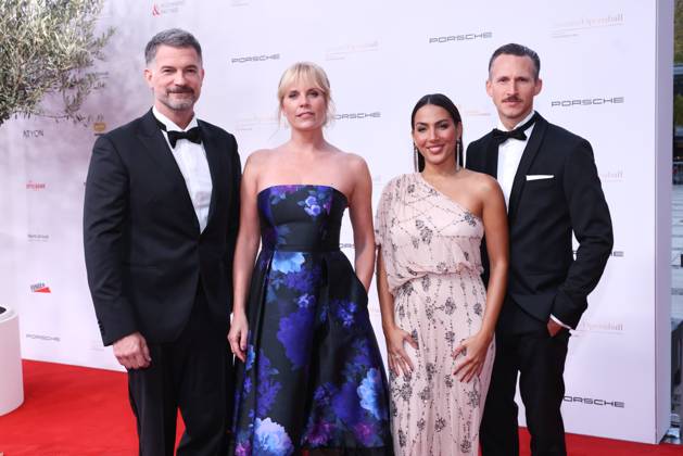 Leipzig Opera Ball 2026 Simon Boer, Melanie Marschke, Amy Mussul, Johannes Hendrik Langer Leipzig Opera Ball 2026, Leipzig Opera, Date: October 24, 2026 Copyright: xEventpress Kratschx