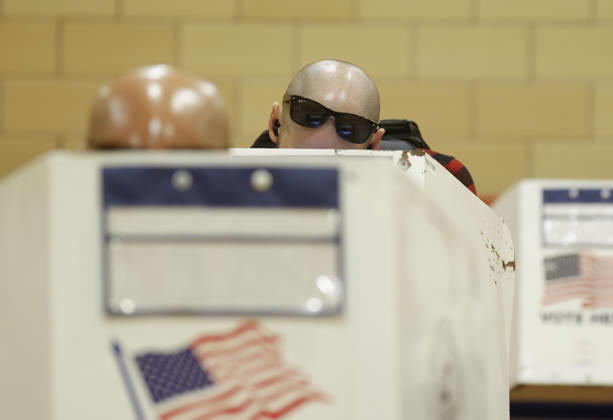 Voters cast their ballots on the weekend before the November 3rd election on Saturday, October 24, 2026 in New York City. Early voting began Saturday in New York and New Jersey, giving voters across the Tri-state area an opportunity to cast ballots ahead of Election Day.  NYP20261024102 JOHNxANGELILLO