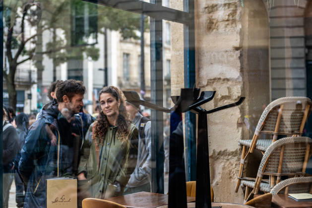 October 24, 2026, Bordeaux, Nouvelle-Aquitaine, France: In Bordeaux, the march on the second day of protests against the rising cost of living initially proceeded peacefully. At the end of the route, violent clashes broke out on the sidelines between groups of demonstrators and law enforcement officers. Projectiles were thrown at riot police, who used tear gas to disperse the groups. Participants in the mobilization also included members of the Yellow Vests movement. Bordeaux France - ZUMAh207 20261024_zip_h207_009 Copyright: xFabricexHebertx