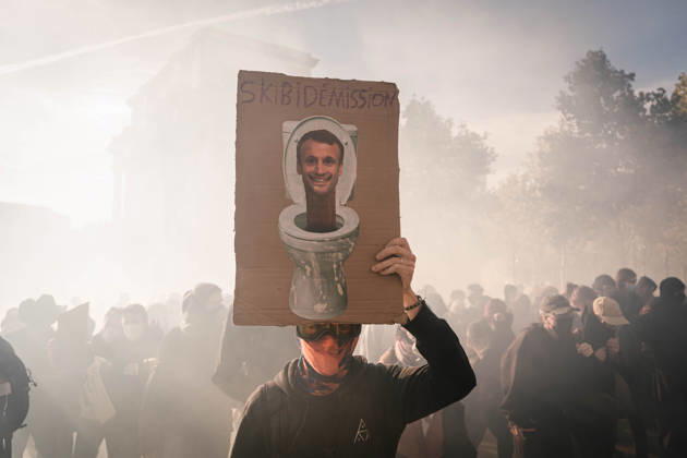 Marseille France Street Protests Authorities deployed around 70,000 security personnel across France for renewed protests over the cost of living, after unrest a week earlier saw public buildings damaged, hundreds of shops looted and about 2,700 people arrested. Marseille Provence-Alpes-CÃ te France Copyright: xNaelxChahinex