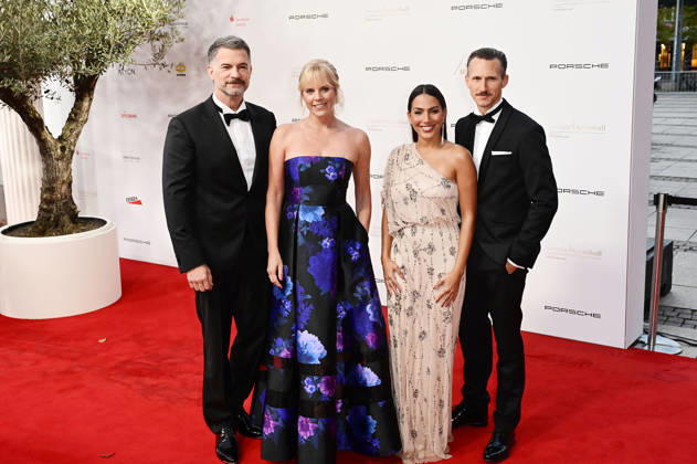 Simon Böer, Melanie Marschke, Amy Mußul, and Johannes Hendrik Langer at the 31st Leipzig Opera Ball 2026 at the Leipzig Opera, Leipzig, October 24, 2026 Foto:xM.xWehnertx xFuturexImagex opernball2026_6321