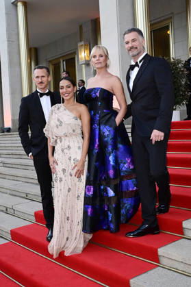 Johannes Hendrik Langer, Amy Mußul, Melanie Marschke, and Simon Böer at the 31st Leipzig Opera Ball 2026 at the Leipzig Opera House, Leipzig, October 24, 2026 Foto:xM.xWehnertx xFuturexImagex opernball2026_6323