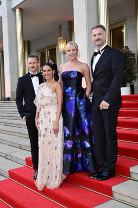 Johannes Hendrik Langer, Amy Mußul, Melanie Marschke, and Simon Böer at the 31st Leipzig Opera Ball 2026 at the Leipzig Opera, Leipzig, October 24, 2026 Foto:xM.xWehnertx xFuturexImagex opernball2026_6327