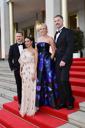 Johannes Hendrik Langer, Amy Mußul, Melanie Marschke, and Simon Böer at the 31st Leipzig Opera Ball 2026 at the Leipzig Opera House, Leipzig, October 24, 2026 Foto:xM.xWehnertx xFuturexImagex opernball2026_6326