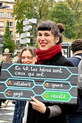 Yellow Vests Protest Act II - Paris Demonstration in favor of purchasing power, the protection of public services, and fiscal and social justice, as part of a nationwide call for mobilisation bringing together former members of the Yellow Vest movement, labor unions, high school and university students. in Paris on October 24, 2026. Photo by Karim Ait Adjedjou ABACAPRESS.COM Paris France  Copyright: xAitxAdjedjouxKarim ABACAx