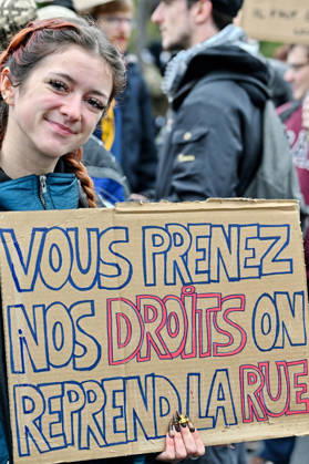 Yellow Vests Protest Act II - Paris Demonstration in favor of purchasing power, the protection of public services, and fiscal and social justice, as part of a nationwide call for mobilisation bringing together former members of the Yellow Vest movement, labor unions, high school and university students. in Paris on October 24, 2026. Photo by Karim Ait Adjedjou ABACAPRESS.COM Paris France  Copyright: xAitxAdjedjouxKarim ABACAx