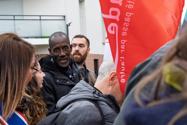 Politics at Demonstration Against French Far-Right Party RN - Orleans Bally Bagayoko (LFI) attends a rally against racism, fascism and imperialism held in Orléans, Loiret, France on October 24, 2026, in opposition to the National Rally congress. Photo by Pascal Avenet ABACAPRESS.COM Orleans France  Copyright: xAvenetxPascal ABACAx