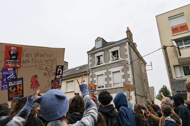 Demonstration Against French Far-Right Party RN - Orleans Rally against racism, fascism, and imperialism in Orléans, Loiret, France on October 24, 2026, held alongside the National Rally (RN) congress. Photo by Pascal Avenet ABACAPRESS.COM Orleans France  Copyright: xAvenetxPascal ABACAx
