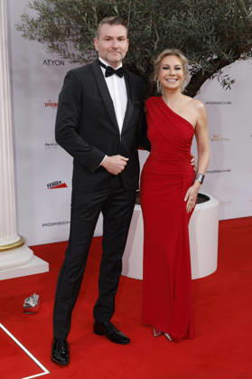 Susanne Klehn with her partner Michael Heinz at the 31st Leipzig Opera Ball 2026 at the Leipzig Opera House, Leipzig, October 24, 2026 Foto:xR.xStoffelsx xFuturexImagex opernball2026_6006