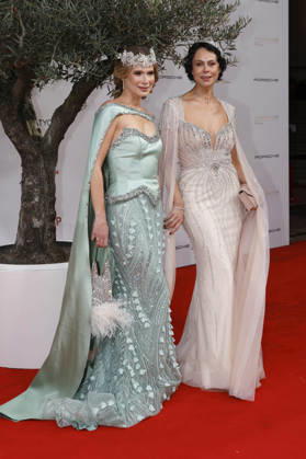 Iryna Thater and Natalia Yegorova at the 31st Leipzig Opera Ball 2026 at the Leipzig Opera, Leipzig, October 24, 2026 Foto:xR.xStoffelsx xFuturexImagex opernball2026_6059