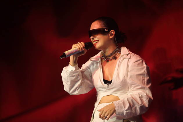 Vanessa Loibl, also known as Fuffifufzich, at a concert at the Waschhaus in Potsdam, October 24, 2026 Fuffifufzich Concert Potsdam