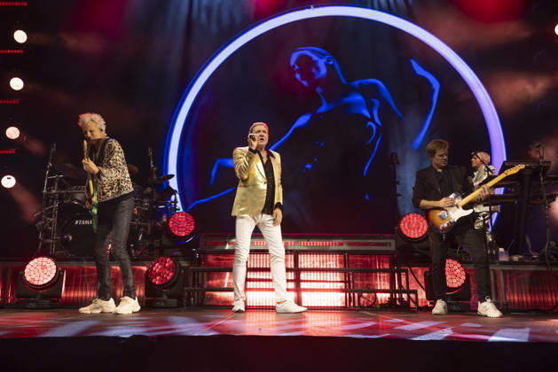 Duran Duran performs at Leeds Arena Simon Le Bon, John Taylor and Dominic Brown of Duran Duran perform at Leeds Arena, Leeds, England, 24th October 2026 as part of the Free To Love Tour, Credit:Mike Gray MIKE GRAY - B4227 Avalon United Kingdom, England, Leeds, Leeds Arena Copyright: xMikexGrayx xMIKExGRAYx-xB4227x xAvalonx 1146306997