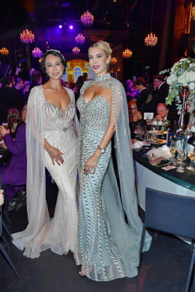 Natalia Yegorova and Verena Kerth at the 2026 Leipzig Opera Ball at the Leipzig Opera on October 24, 2026