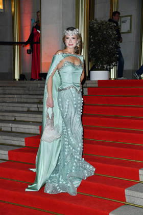 Iryna Thater at the 2026 Leipzig Opera Ball at the Leipzig Opera on October 24, 2026
