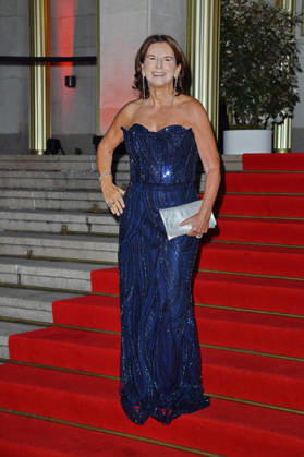 Claudia Obert at the 2026 Leipzig Opera Ball at the Leipzig Opera on October 24, 2026