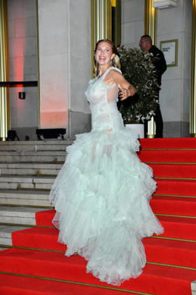 Princess Maja of Hohenzollern at the 2026 Leipzig Opera Ball at the Leipzig Opera on October 24, 2026
