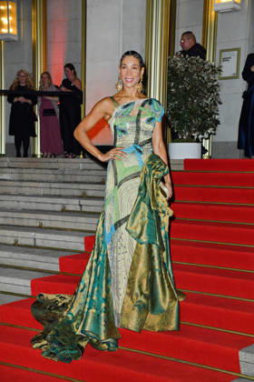 Annabelle Mandeng at the 2026 Leipzig Opera Ball at the Leipzig Opera on October 24, 2026