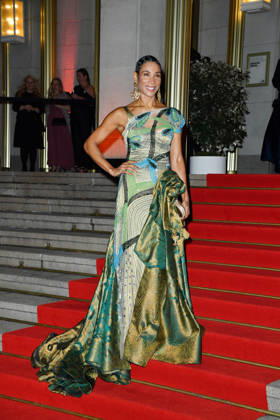 Annabelle Mandeng at the 2026 Leipzig Opera Ball at the Leipzig Opera on October 24, 2026