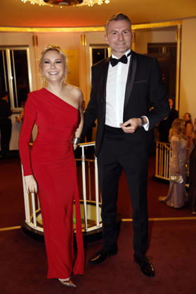 Susanne Klehn with her partner Michael Heinz at the 31st Leipzig Opera Ball 2026 at the Leipzig Opera House, Leipzig, October 24, 2026 Foto:xR.xStoffelsx xFuturexImagex opernball2026_6081