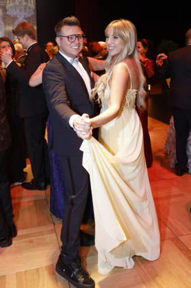 Dominik Ledea and Annemarie Eilfeld at the 31st Leipzig Opera Ball 2026 at the Leipzig Opera, Leipzig, October 24, 2026 Foto:xR.xStoffelsx xFuturexImagex opernball2026_6089