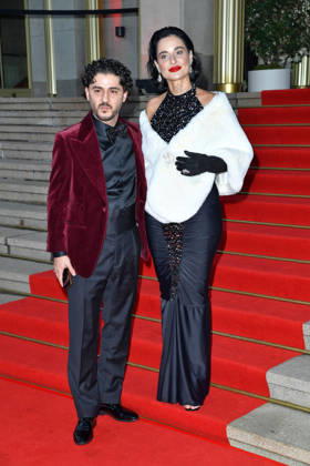 Rauand Taleb and dj trin ty at the 2026 Leipzig Opera Ball at the Leipzig Opera on October 24, 2026