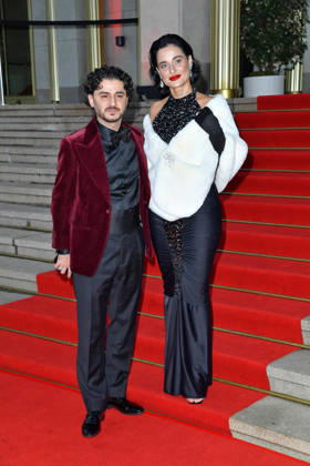 Rauand Taleb and dj trin ty at the 2026 Leipzig Opera Ball at the Leipzig Opera on October 24, 2026