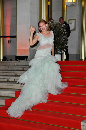 Princess Maja of Hohenzollern at the 2026 Leipzig Opera Ball at the Leipzig Opera on October 24, 2026